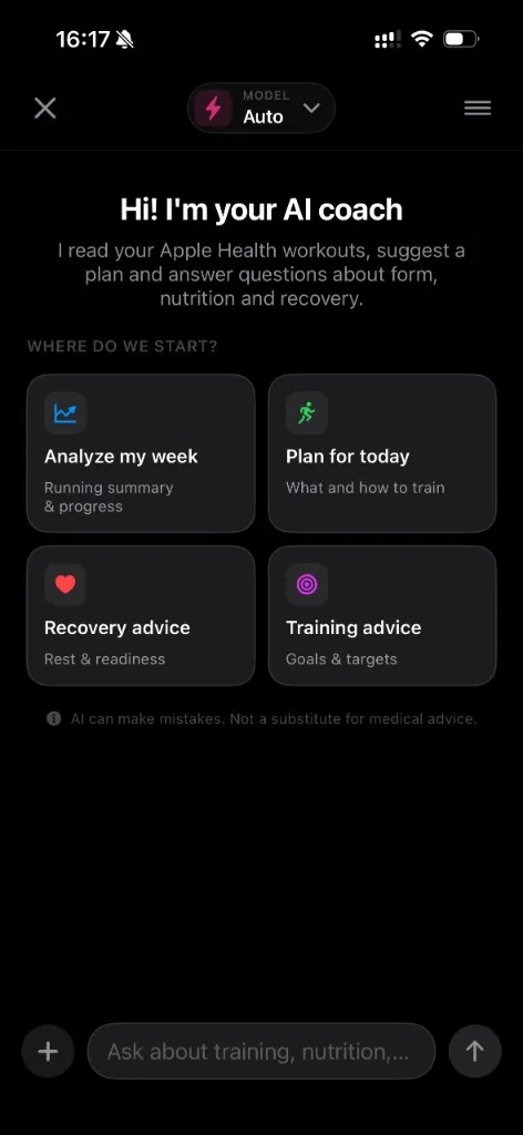 P.R.O. app screenshot